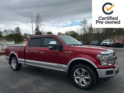 Rapid Red Metallic Tinted Clearcoat 2020 Ford F-150 Platinum