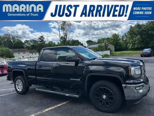 Onyx Black 2018 GMC Sierra 1500 SLE