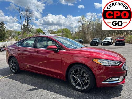 Ruby Red 2018 Ford Fusion S
