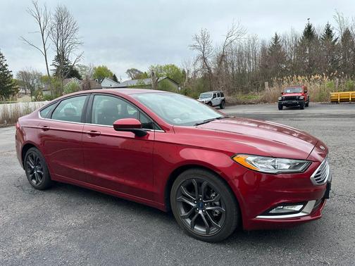 Ruby Red 2018 Ford Fusion S