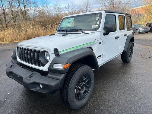 Bright White Clearcoat 2026 Jeep Wrangler Sport