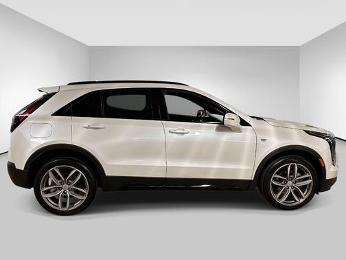 Crystal White Tri-Coat 2023 Cadillac XT4 Sport