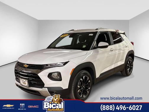 Summit White 2022 Chevrolet Trailblazer LT