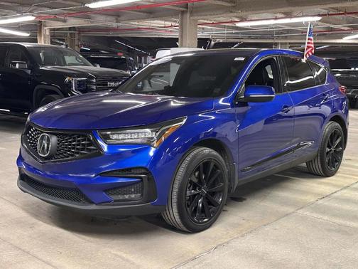 Blue 2021 Acura RDX A-Spec