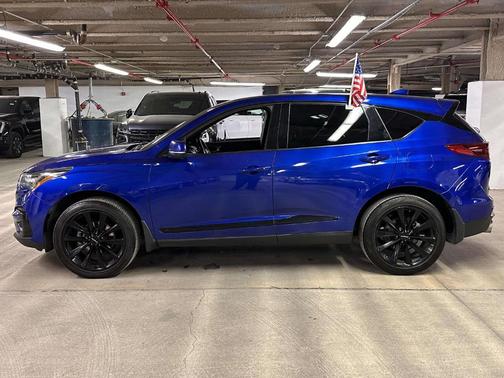 Blue 2021 Acura RDX A-Spec