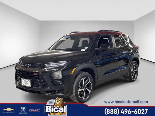 Mosaic Black Metallic 2021 Chevrolet Trailblazer RS