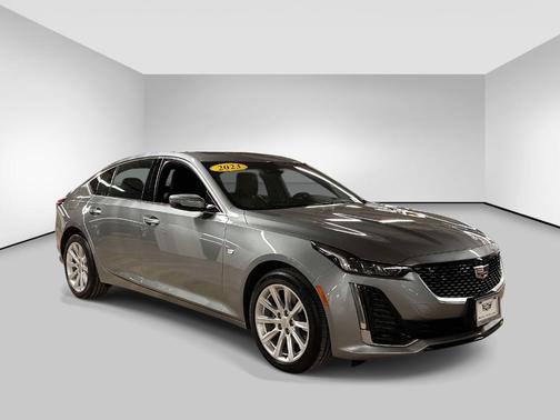 Silver Metallic 2023 Cadillac CT5 Luxury AWD