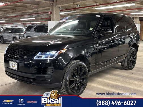 Santorini Black 2021 Land Rover Range Rover HSE Westminster