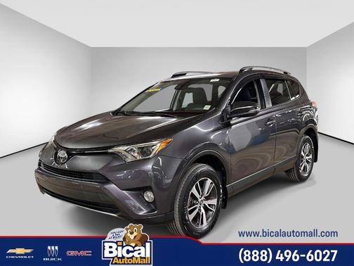 Gray 2018 Toyota RAV4 XLE
