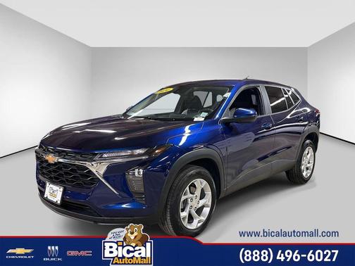 Blue Glow Metallic 2024 Chevrolet Trax LS