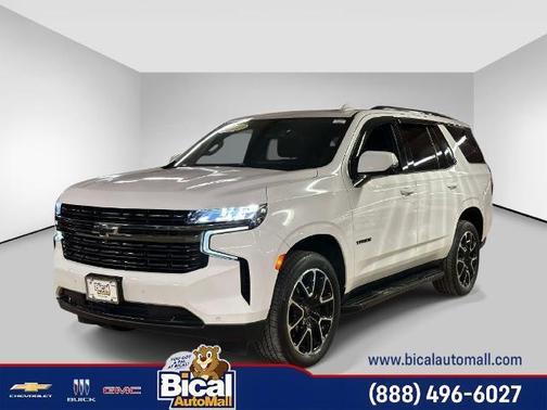 Summit White 2022 Chevrolet Tahoe RST