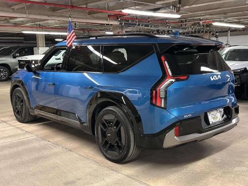 Ocean Blue 2024 Kia EV9 GT-Line