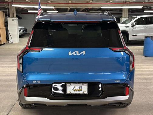Ocean Blue 2024 Kia EV9 GT-Line