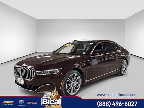 Royal Burgundy Red Metallic 2020 BMW 750 i xDrive