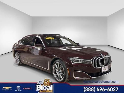 Royal Burgundy Red Metallic 2020 BMW 750 i xDrive