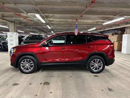 Volcanic Red 2023 GMC Terrain SLT