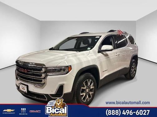 Summit White 2023 GMC Acadia SLE