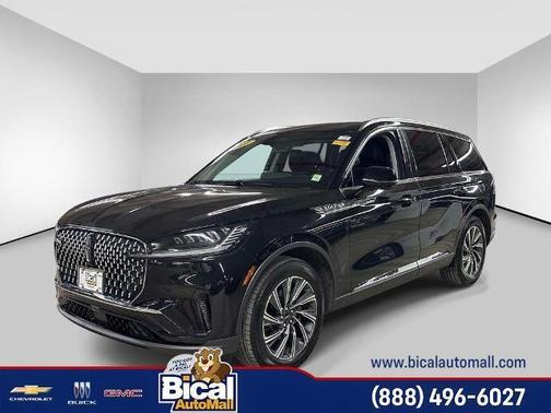 Black Metallic 2025 Lincoln Aviator Premiere SUV