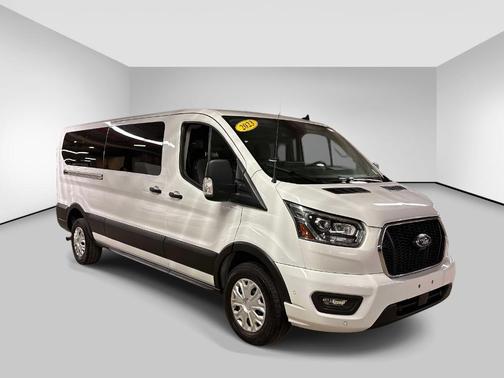 Oxford White 2023 Ford Transit-350 XLT