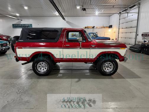 Red & White 1979 Ford Bronco Base
