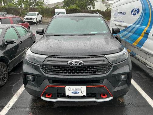 AGATE BLACK METALLIC 2022 Ford Explorer Timberline