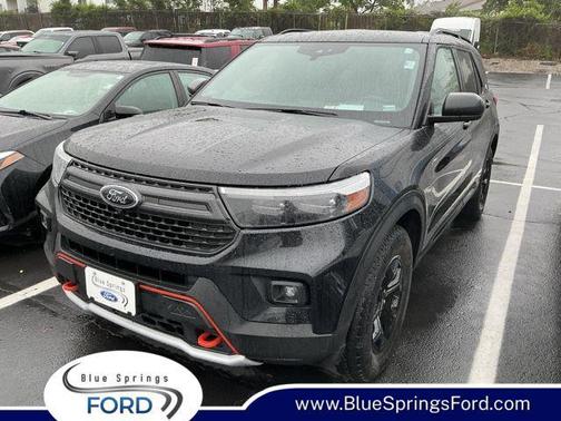 AGATE BLACK METALLIC 2022 Ford Explorer Timberline
