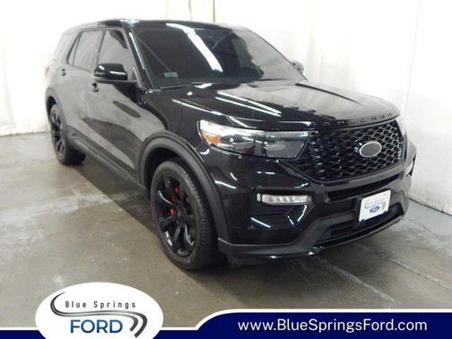 Agate Black Metallic 2022 Ford Explorer ST