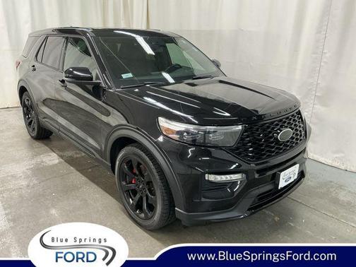 Agate Black Metallic 2022 Ford Explorer ST