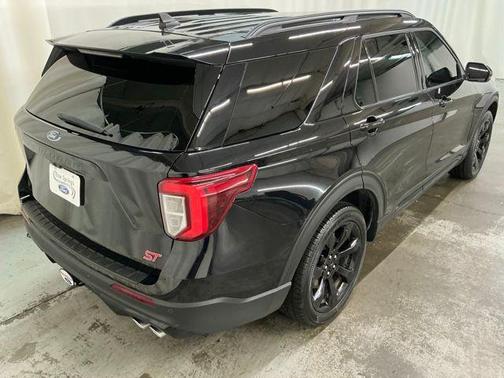 AGATE BLACK METALLIC 2023 Ford Explorer ST