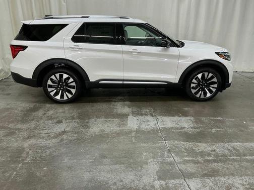 STAR WHITE MET TRI-COAT 2026 Ford Explorer Platinum