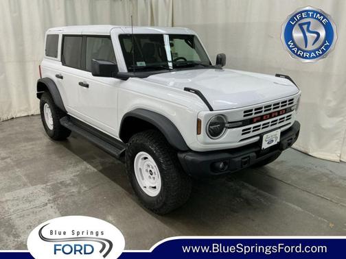 OXFORD WHITE 2026 Ford Bronco Heritage Edition