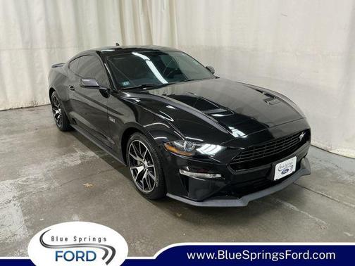 SHADOW BLACK 2020 Ford Mustang EcoBoost Premium