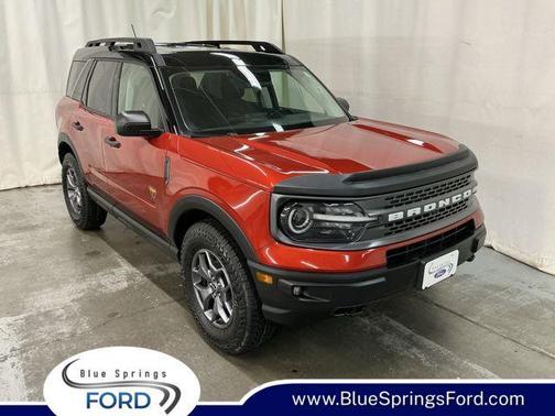 Hot Pepper Red Tinted Clearcoat 2023 Ford Bronco Sport Badlands