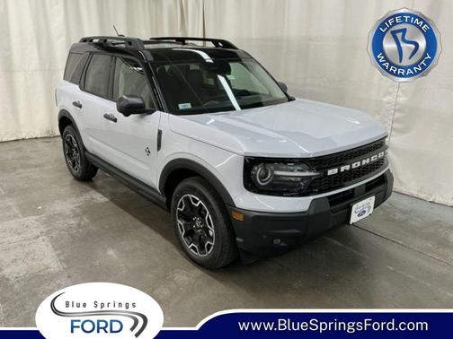 SPACE WHITE METALLIC 2026 Ford Bronco Sport Outer Banks