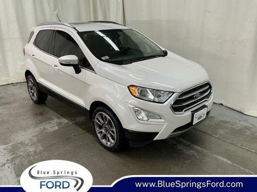 WHITE PLATINUM MET TRI-COAT 2021 Ford EcoSport Titanium