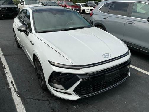 Serenity White 2024 Hyundai SONATA N Line