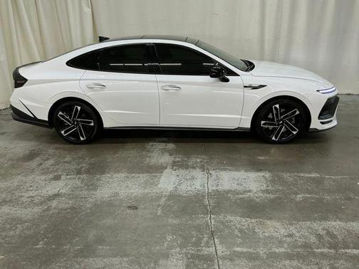 Serenity White 2024 Hyundai SONATA N Line
