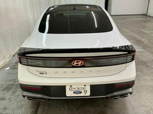 Serenity White 2024 Hyundai SONATA N Line