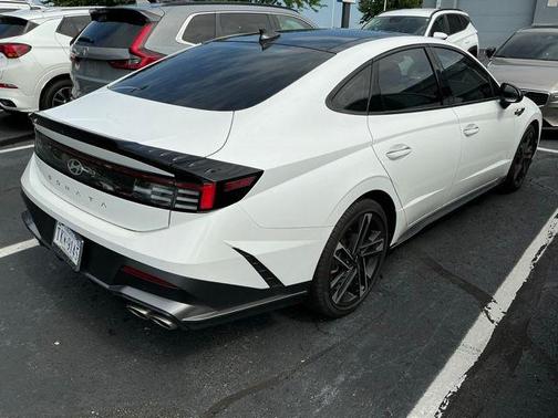 Serenity White 2024 Hyundai SONATA N Line