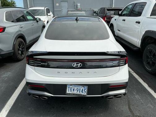 Serenity White 2024 Hyundai SONATA N Line