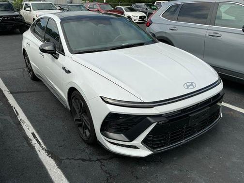 Serenity White 2024 Hyundai SONATA N Line