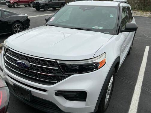 OXFORD WHITE 2020 Ford Explorer XLT
