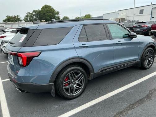 Vapor Blue Metallic 2025 Ford Explorer ST