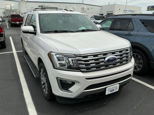 WHITE PLATINUM MET TRI-COAT 2018 Ford Expedition Limited