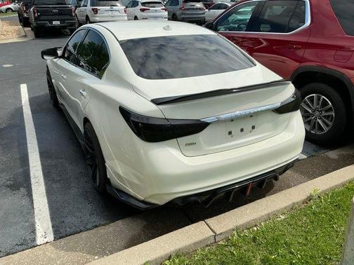 Majestic White 2018 INFINITI Q50 3.0t LUXE
