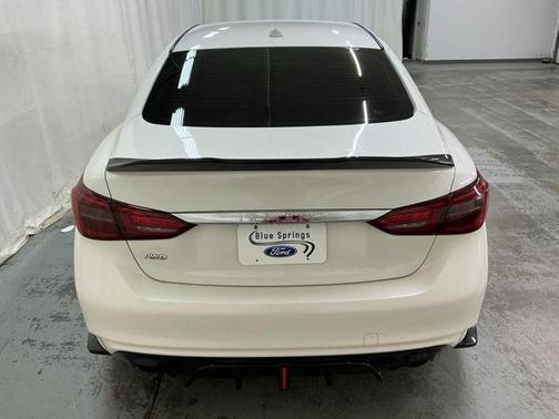 Majestic White 2018 INFINITI Q50 3.0t LUXE