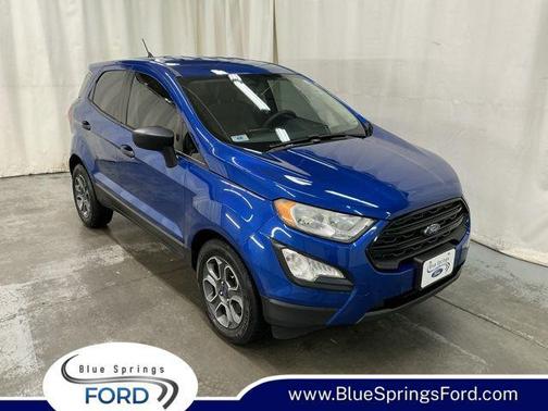 LIGHTNING BLUE METALLIC 2021 Ford EcoSport S