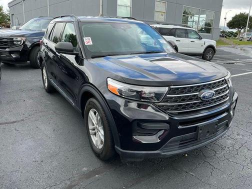 Agate Black Metallic 2023 Ford Explorer XLT
