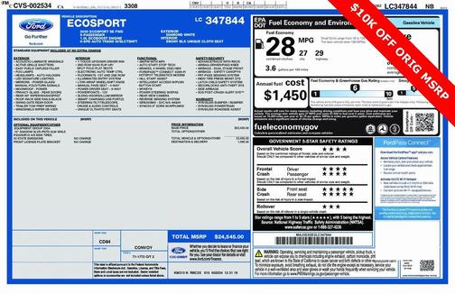 2020 Ford EcoSport SE