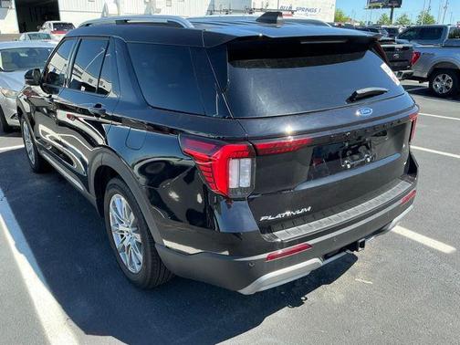 AGATE BLACK METALLIC 2025 Ford Explorer Platinum